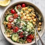 Slow Cooker Falafel-Inspired Chickpeas Recipe