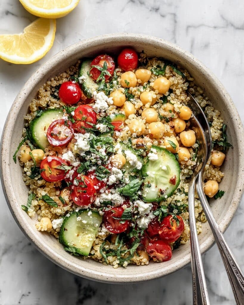 Slow Cooker Falafel-Inspired Chickpeas Recipe