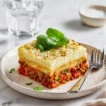 Slow Cooker Lentil & Vegetable Moussaka Recipe