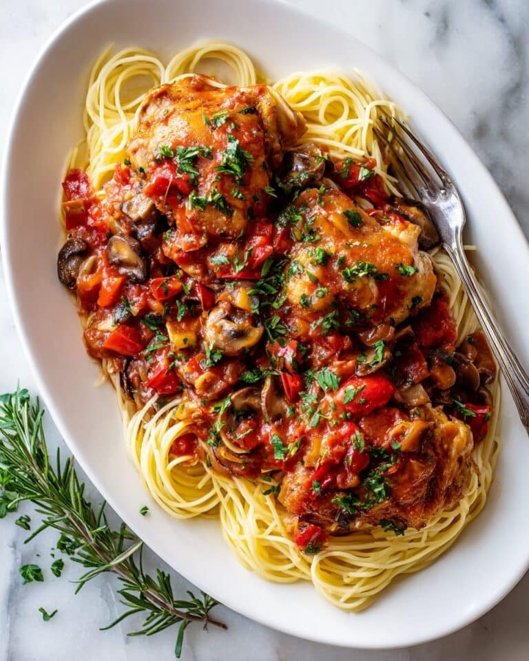 Crockpot Chicken Cacciatore Recipe