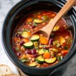 Crockpot Minestrone Soup Recipe