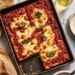 Sheet Pan Lasagna with Crispy Edges Recipe