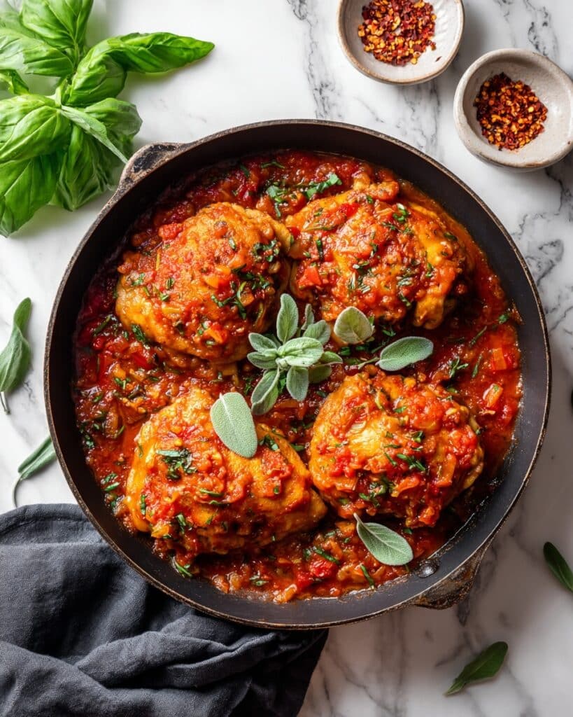 Chicken Cacciatore Bowl Recipe