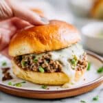 Philly Cheesesteak Sloppy Joes Recipe