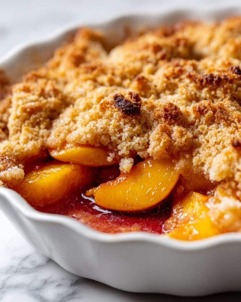 Easy Peach Cobbler Recipe