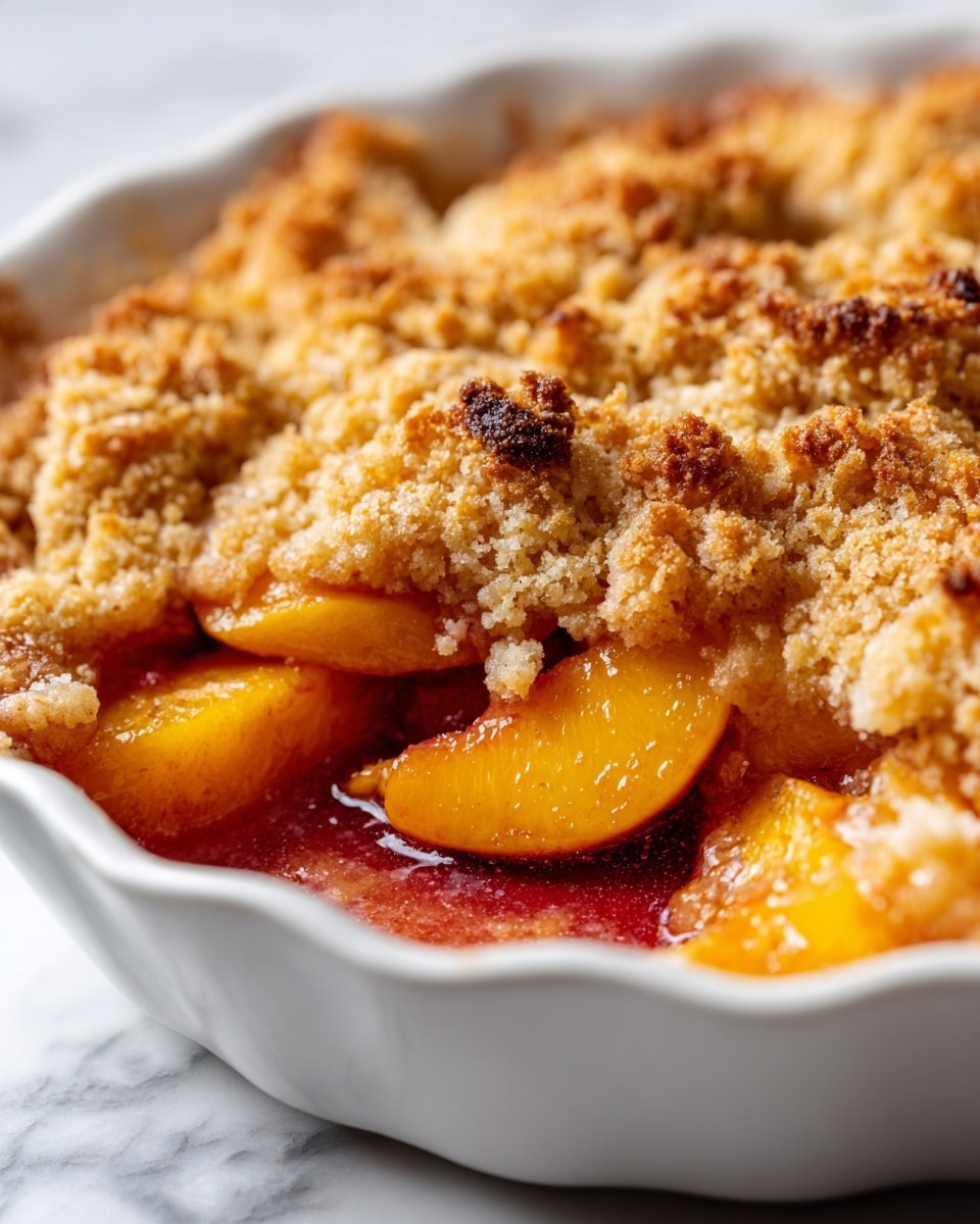 Easy Peach Cobbler Recipe