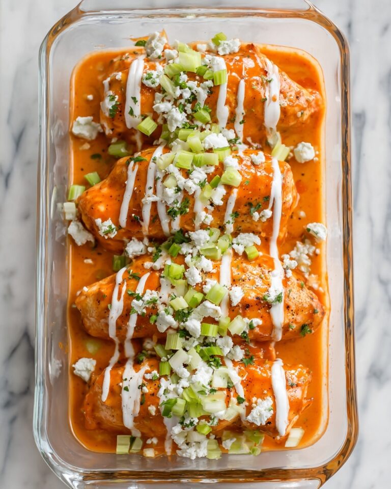 Buffalo Ranch Chicken Bake Recipe