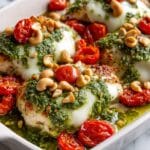 Pesto Mozzarella Chicken Bake Recipe