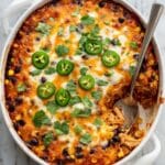 Tex-Mex Chicken and Rice Bake Recipe