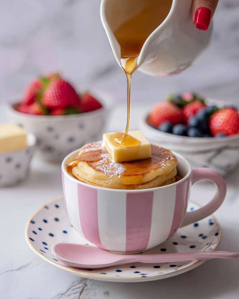 Microwave Pancake in a Mug: Quick and Easy Single-Serving Breakfast Recipe