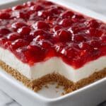 Cherry Delight: No-Bake Cream Cheese and Cherry Pie Filling Dessert Recipe