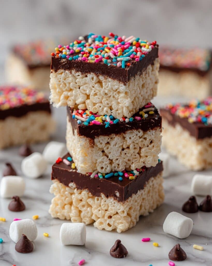 Chocolate Covered Rice Krispie Treats Recipe