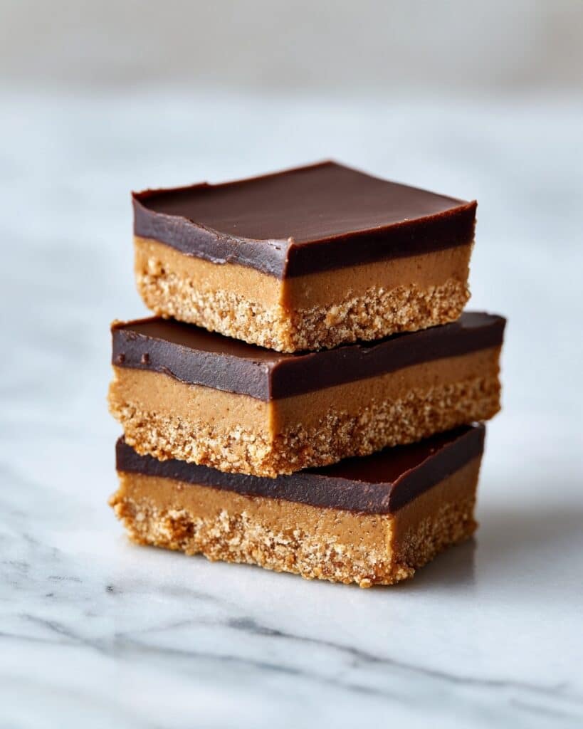 No Bake Peanut Butter Bars Recipe