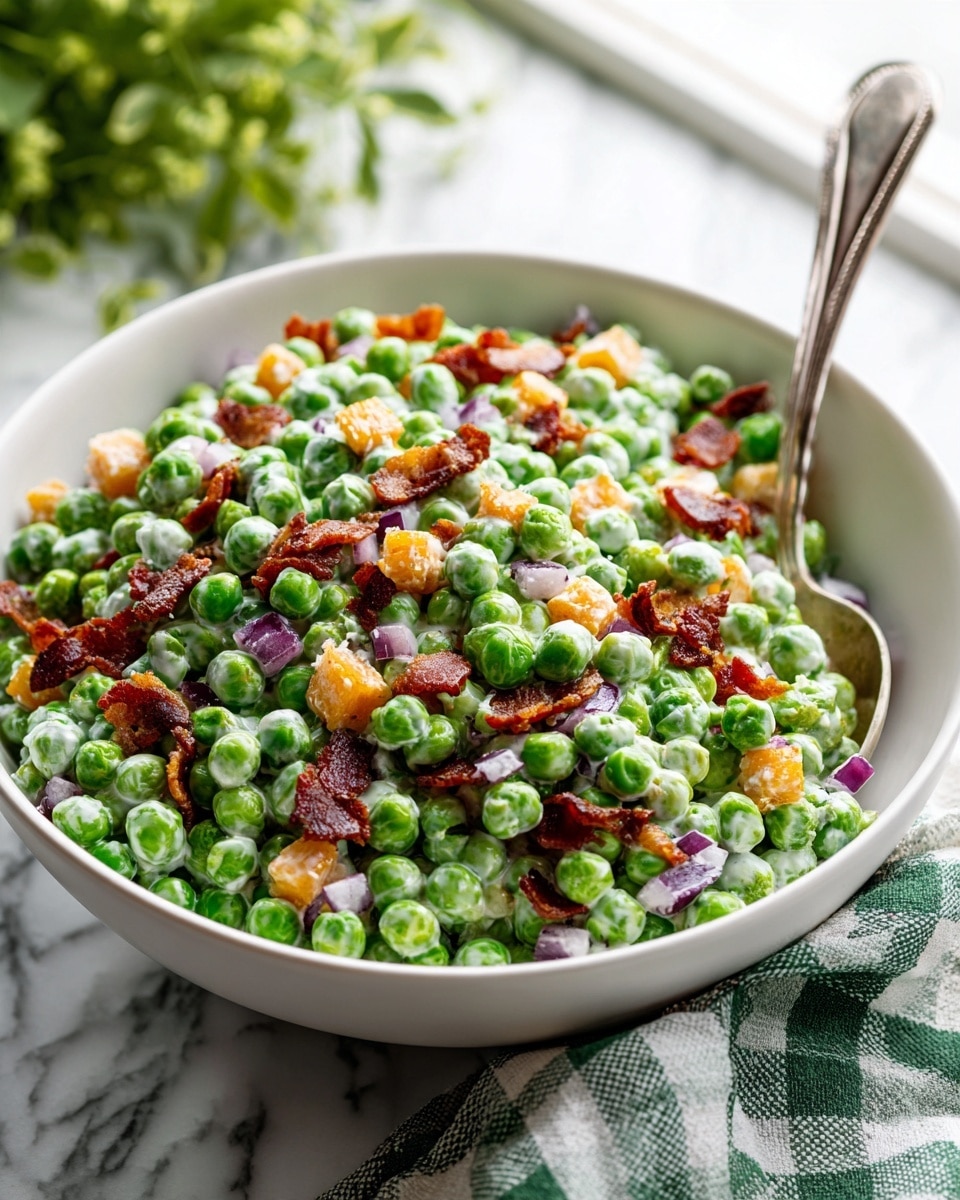 Old Fashioned Pea Salad Recipe