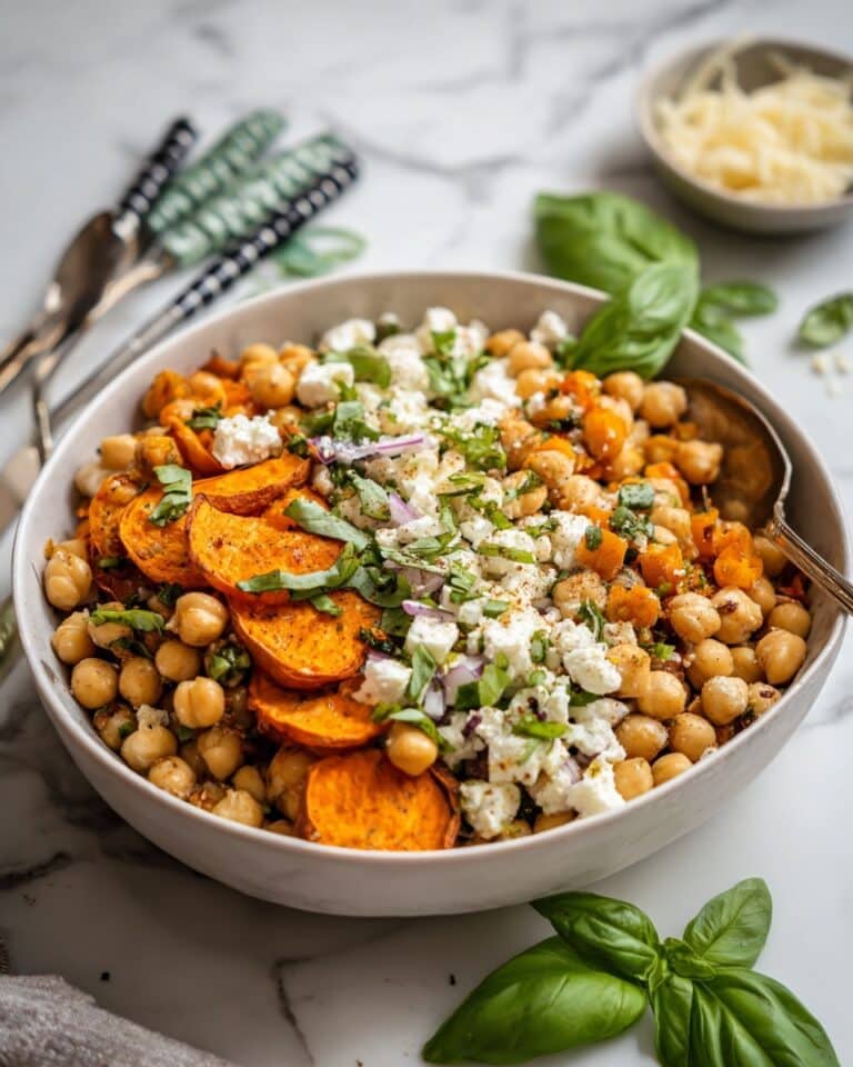Roasted Sweet Potato and Chickpea Salad Recipe