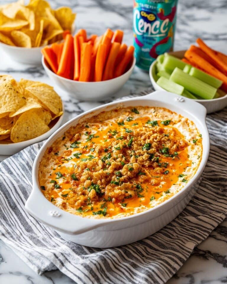 Vegan Buffalo Jackfruit Dip Recipe