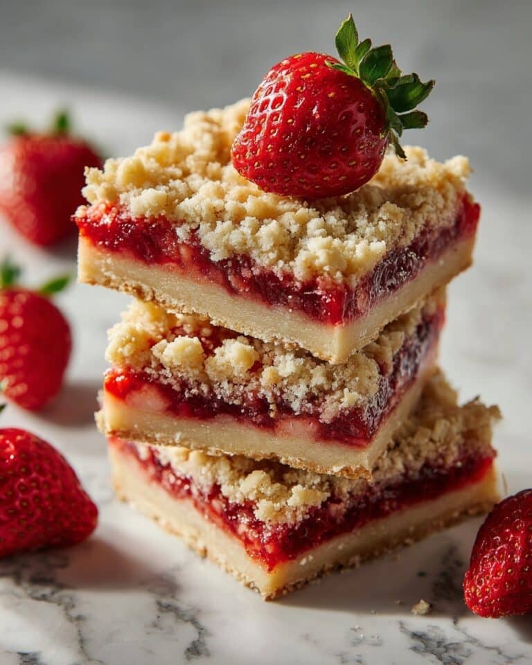 Vegan Strawberry Granola Bars Recipe