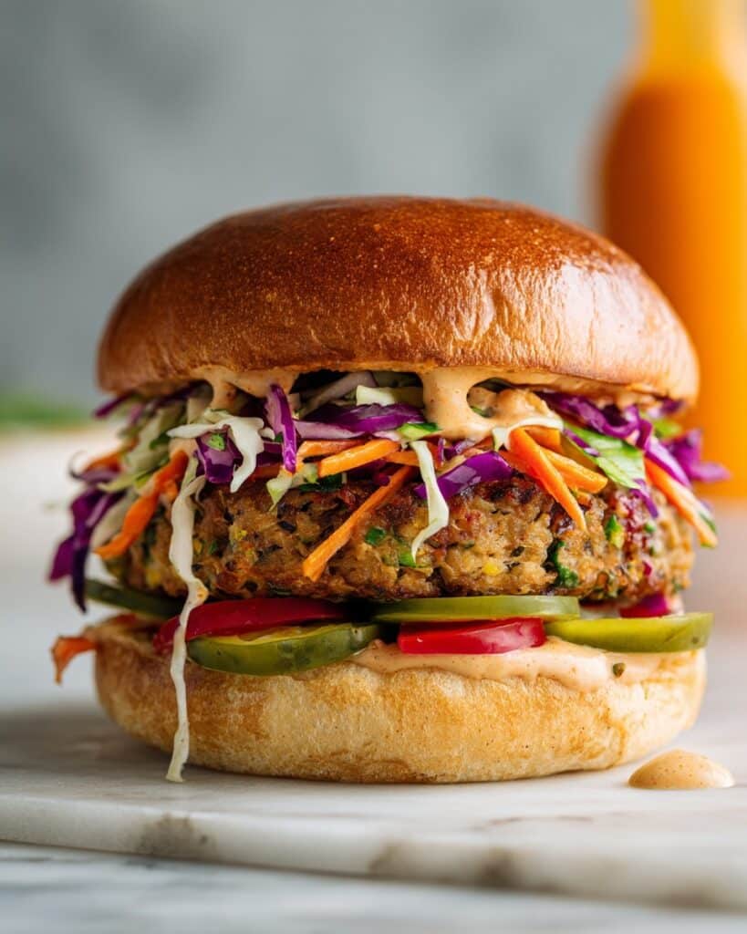 Asian Inspired Turkey Burgers Recipe