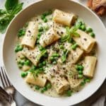 Creamy Pea Pasta Recipe