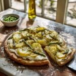 Asparagus Goat Cheese Pizza Recipe