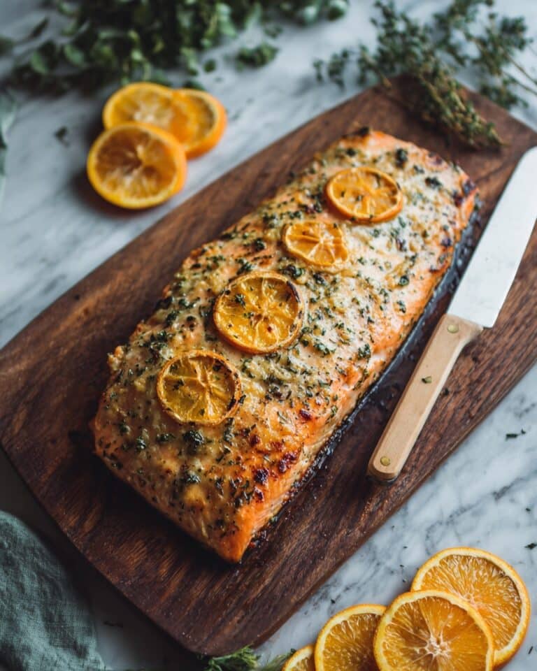 Poached Orange Salmon Recipe
