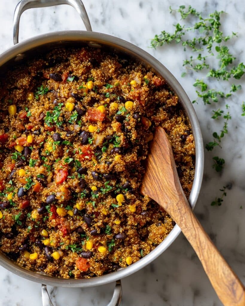 Mexican Skillet Quinoa Recipe