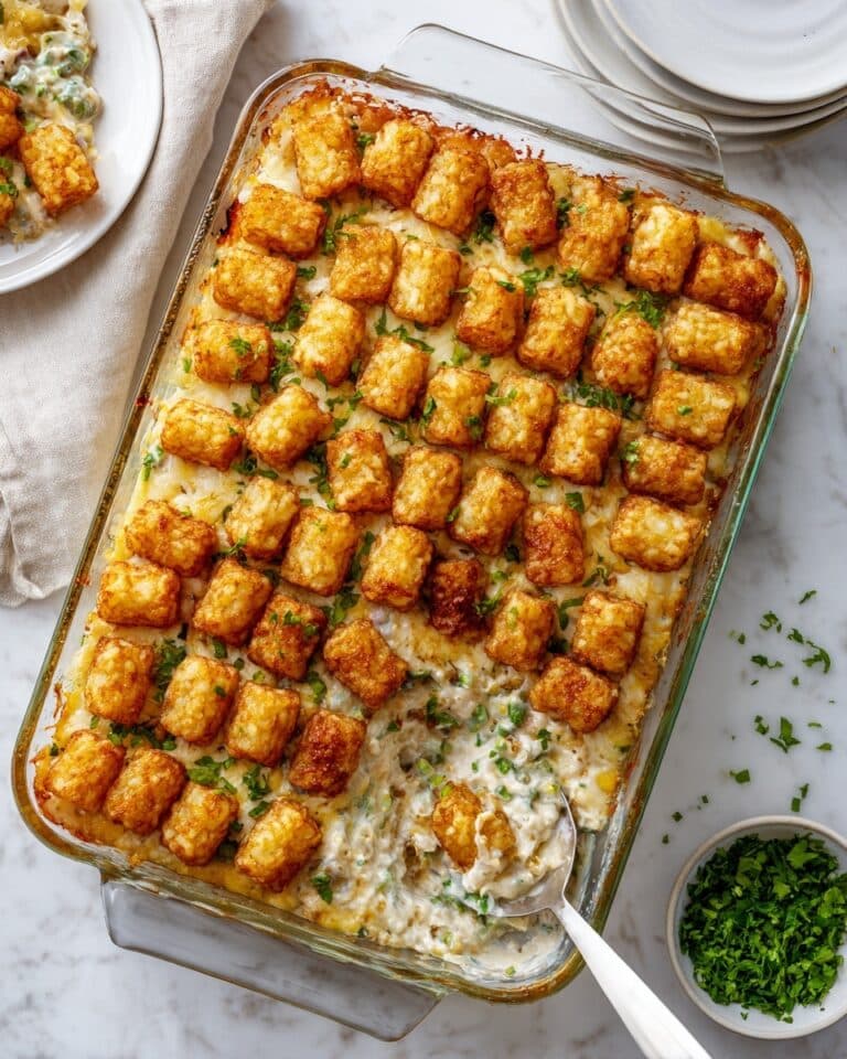 Chicken Tater Tot Casserole Recipe