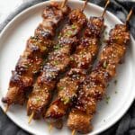 Honey Sriracha Chicken Skewers Recipe