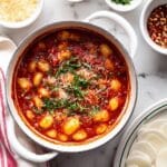 Homemade Zucchini Gnocchi in Rustic Tomato Sauce Recipe