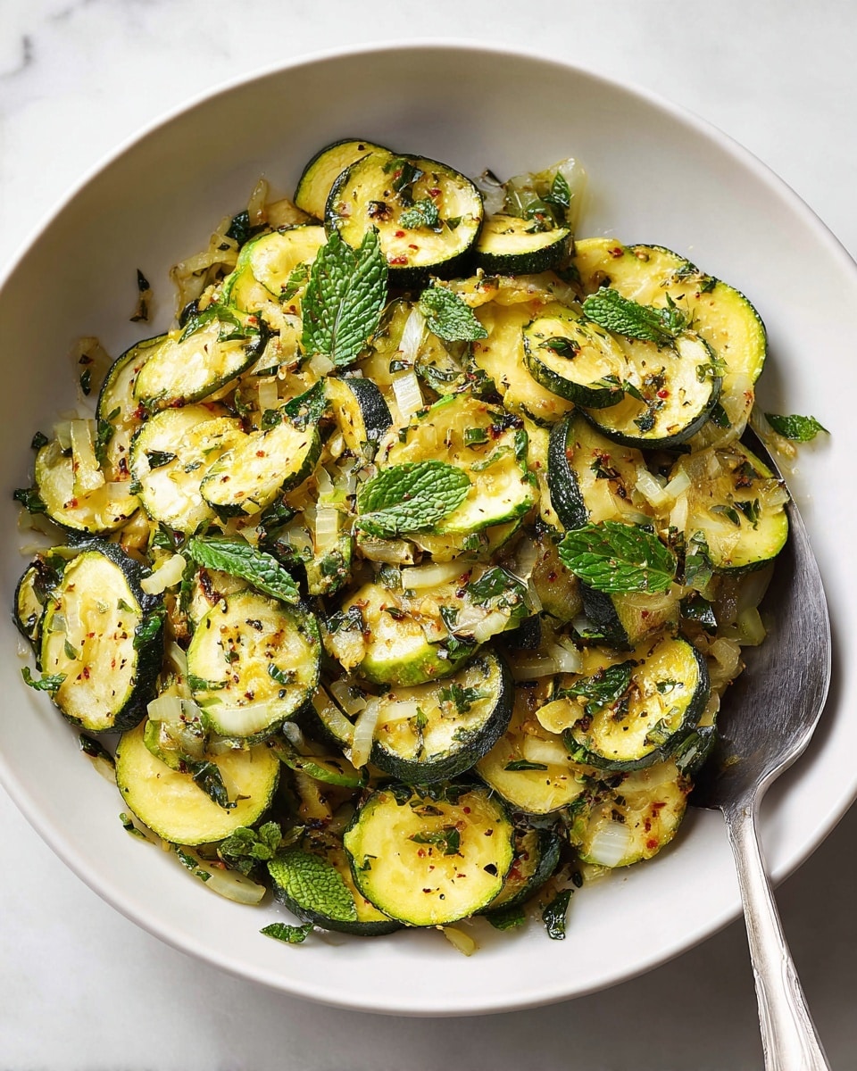 Sautéed Zucchini with Garlic and Herbs Recipe