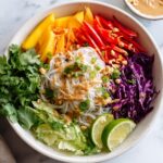 Thai Noodle Salad with Mango and Spicy Peanut Dressing Recipe
