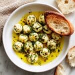 Herb-Marinated Mozzarella Balls Recipe