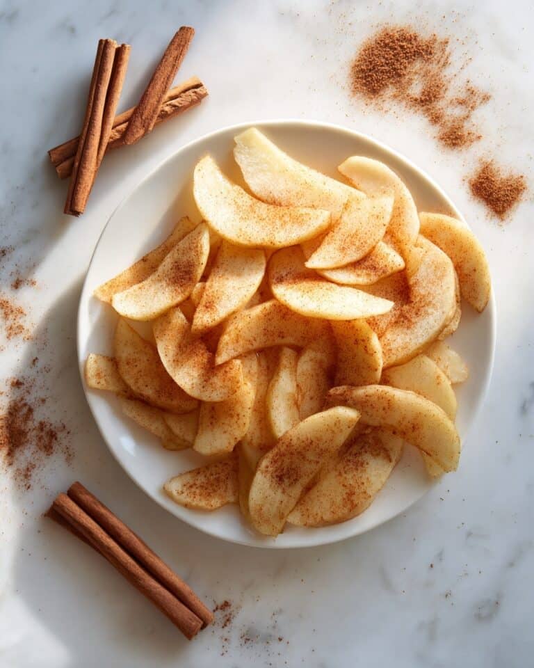 Cinnamon Apple Dippers with Creamy Yogurt Dip Recipe