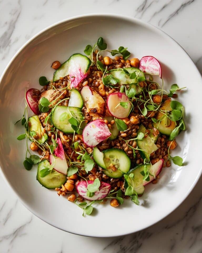 Spring Farro Salad with Asparagus, Peas, and Feta Recipe