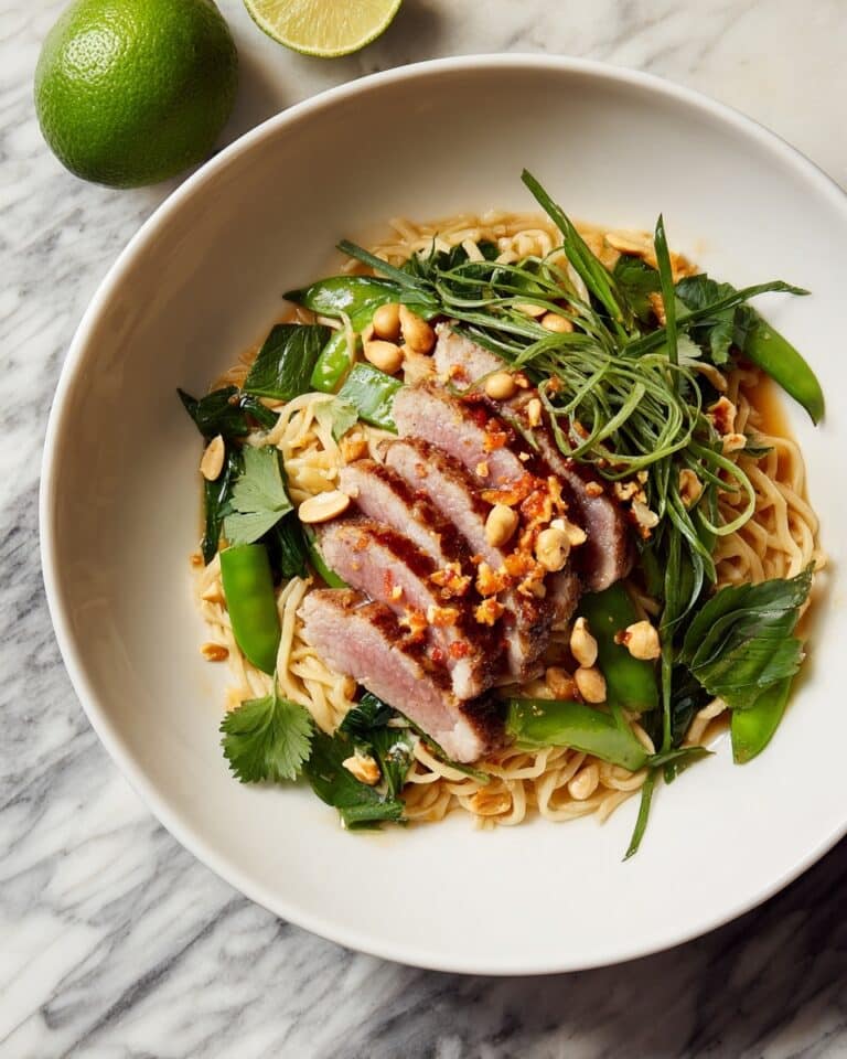 Barbecue Steak & Noodles Recipe