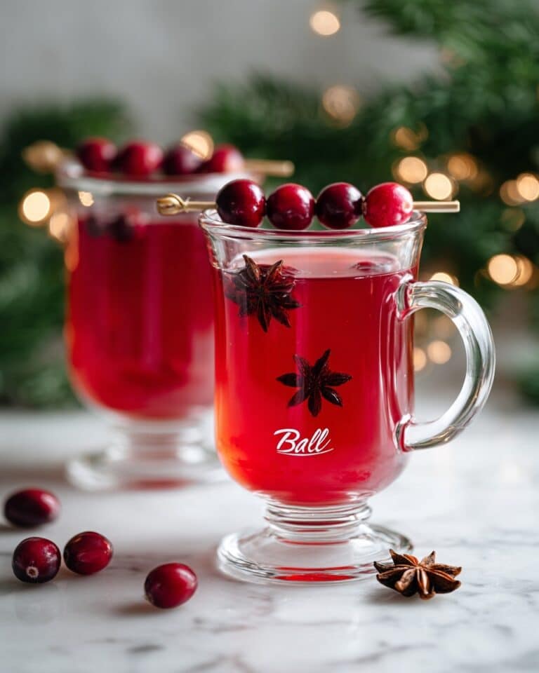 Spiced Cranberry Juice: Warm and Cozy Holiday Mocktail Recipe