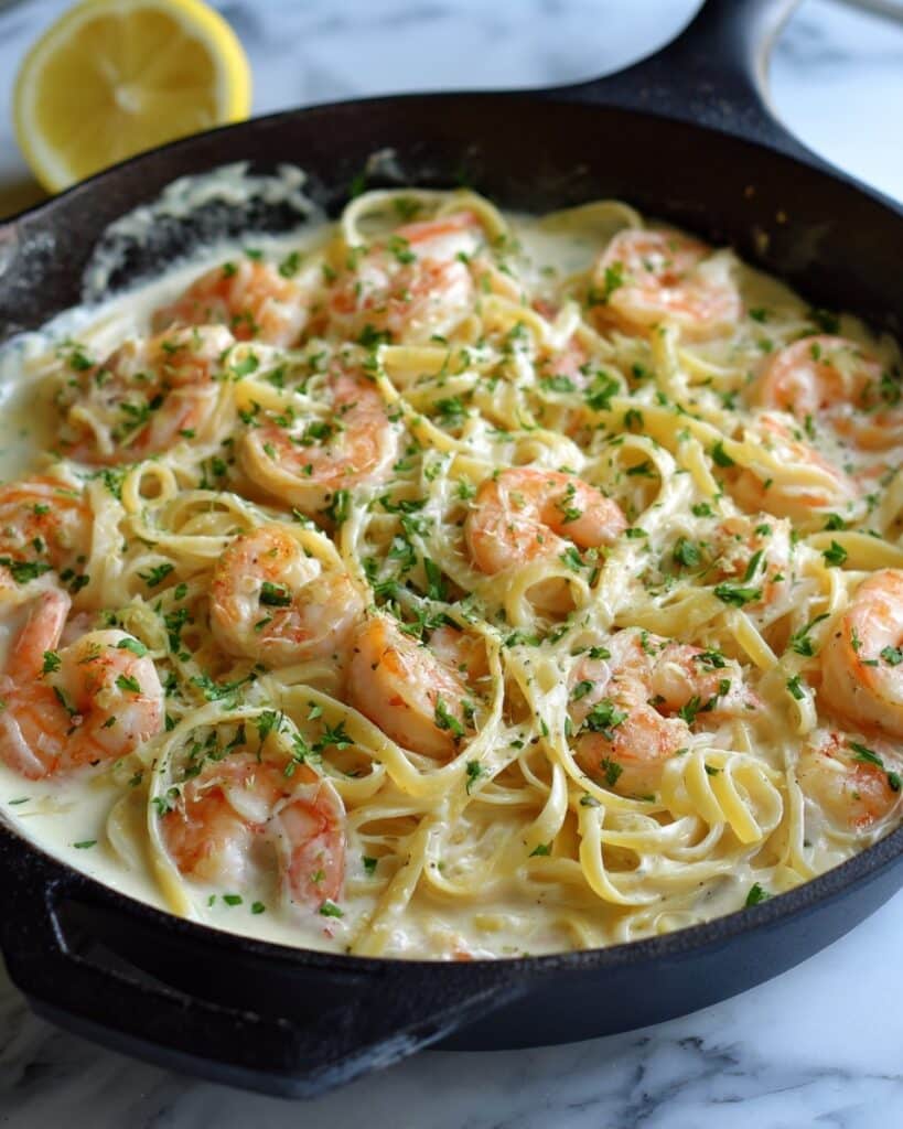 Shrimp Alfredo Pasta Recipe