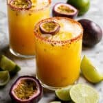 Passion Fruit Margarita Mocktail Recipe