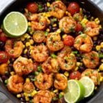 Quick & Easy Mexican Shrimp Bowl Recipe