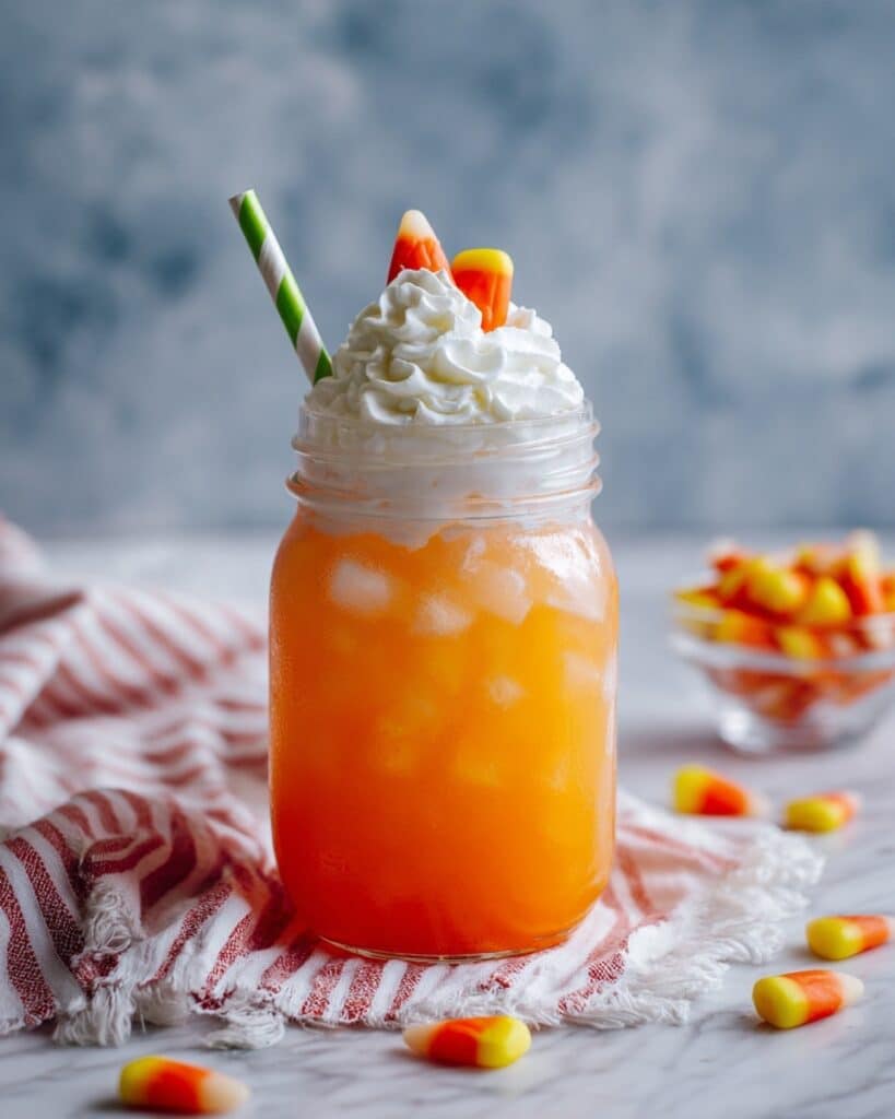 Candy Corn Punch: A Festive Orange and Pineapple Halloween Party Drink Recipe