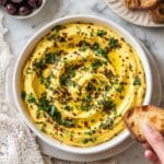 Pumpkin Hummus: Festive Spiced Dip with Tahini and Pumpkin Purée Recipe