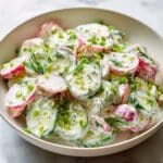 Creamy Radish Salad with Fresh Herbs Recipe