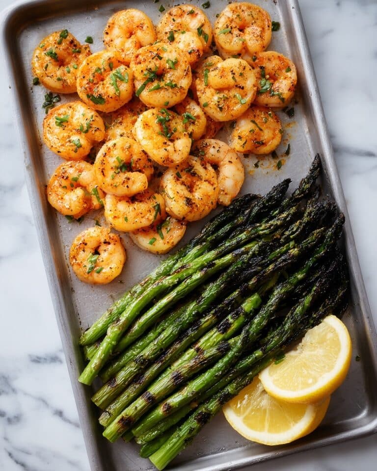 Lemon Butter Shrimp with Asparagus Recipe