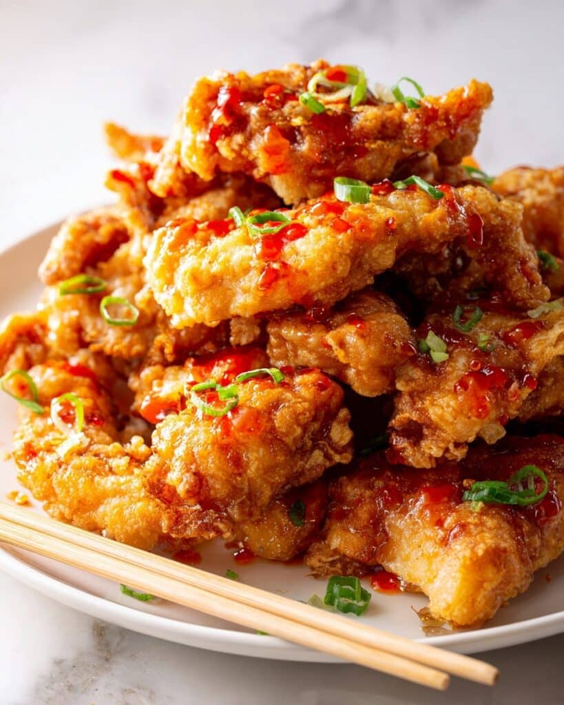 Crispy Thai Chicken Bites with Sweet Chili Sauce Recipe
