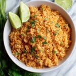 Flavorful Mexican Brown Rice Salad & Dressing Recipe
