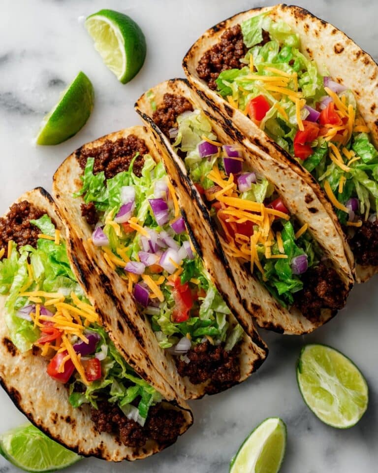 Easy Homemade Ground Meat Tacos Recipe