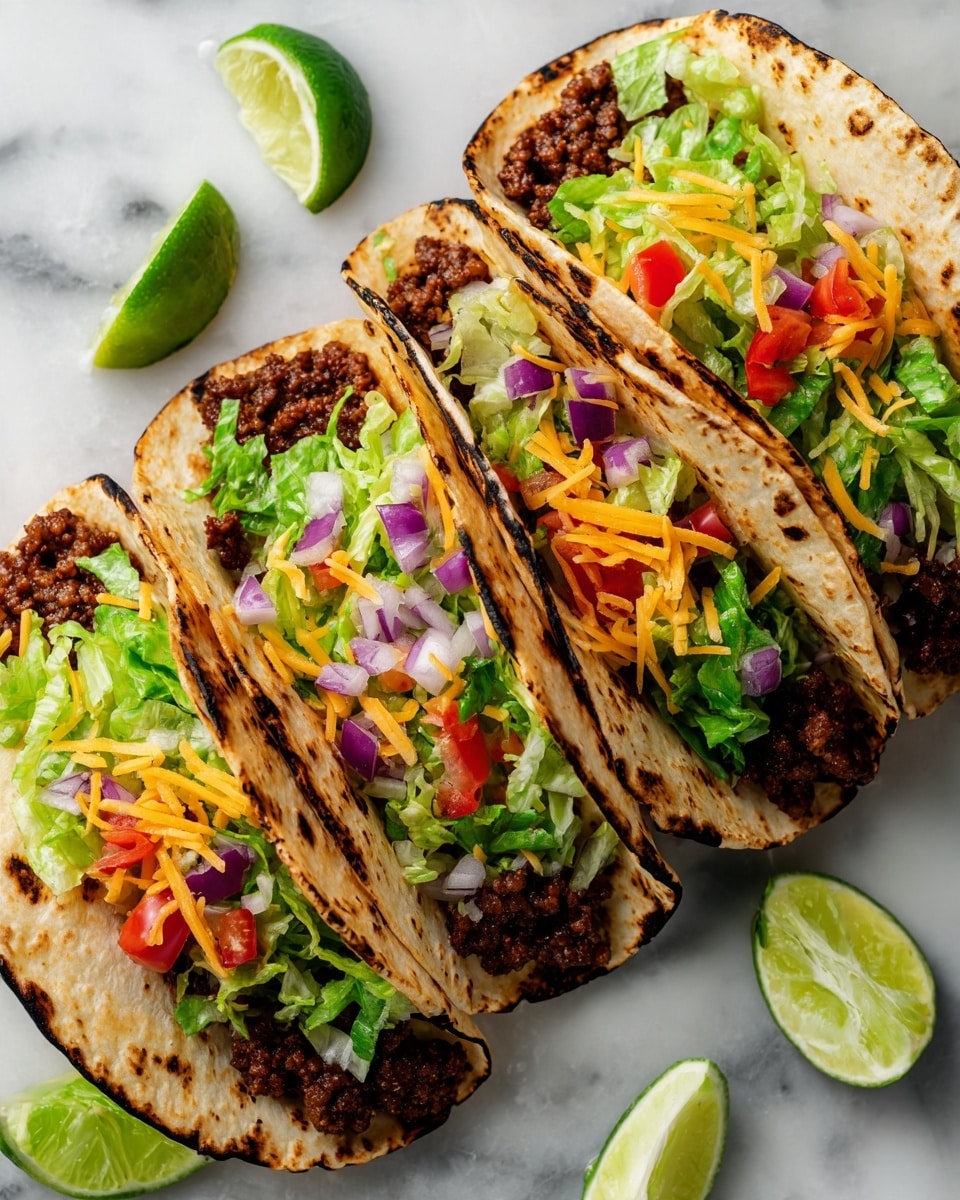 Easy Homemade Ground Meat Tacos Recipe