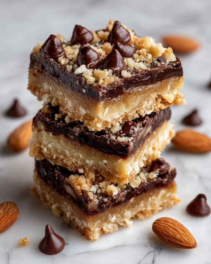 Coconut Bars with Chocolate Chips Recipe