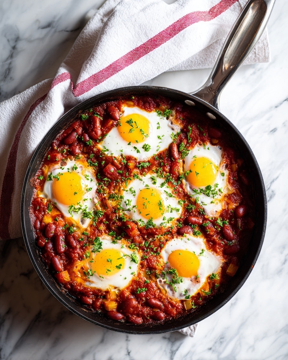 Eggs in Tomato Sauce (Shakshuka) Recipe