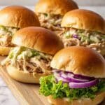 Slow-Cooker Pineapple Barbecue Chicken Sandwiches Recipe